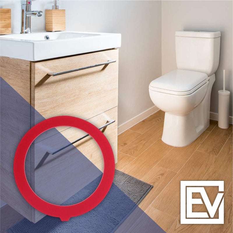 Essential Values Compatible Kohler Flush Valve Seal - 3 Pack Toilet Ring Seal GP1059291 - Flushing Gasket by Essential Values - Image 3